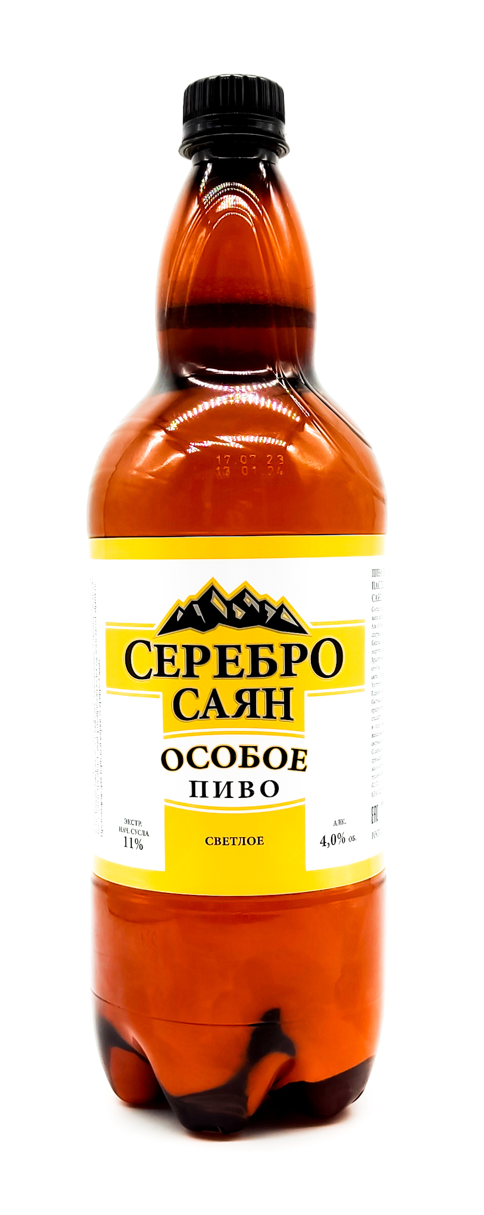 Пиво Серебро Саян Особое св.фильтр.паст. 1,3л 4%*6